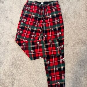 Plaid Red and Green Men's pajama pants